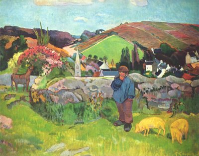 El porquero de Paul Gauguin